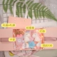 Розовая подарочная коробка для влюбленных, льняная сумка