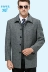 Mùa thu và mùa đông trung niên áo len nam dài áo len dày ve áo kinh doanh bình thường daddy coat