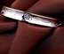 Phiên bản Hàn Quốc của vòng tay bạc đơn giản Rose Glossy vòng đeo tay thời trang trái tim nam nữ mở rộng vòng đá mắt hổ Vòng đeo tay Cuff