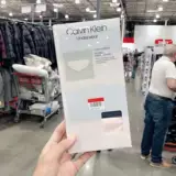 Подлинный Calvin Klein CK самка XIA Ультра -типичный ледяной шелк без следа треугольных трудовых 4