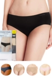 Подлинный Calvin Klein CK самка XIA Ультра -типичный ледяной шелк без следа треугольных трудовых 4