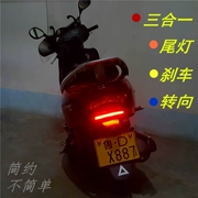 Sửa đổi xe máy dẫn đuôi dải ánh sáng không thấm nước chỉ đạo phanh ánh sáng wisp ba chiến tranh tốc độ bàn đạp cảnh báo tấm giấy phép ánh sáng