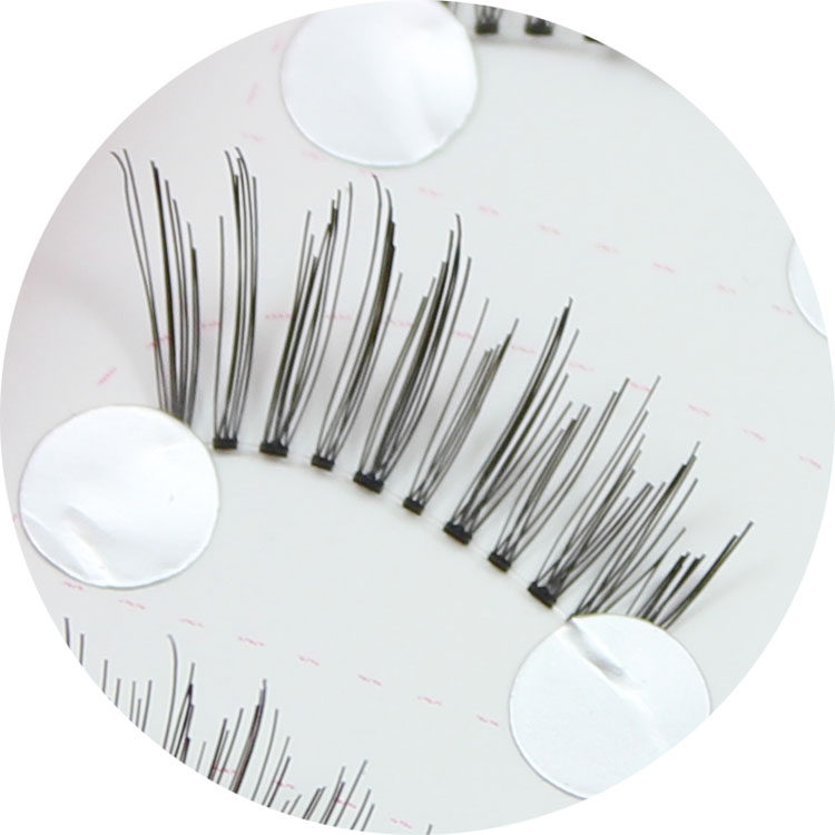 Last month, end of eye lashes lengthened natural child Princess false eyelashes half section