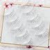 Peach Fox Lông mi giả Mô phỏng siêu nhiên Suyan Lông mi giả Air Net Màu đỏ Trang điểm Màu sáng Chất liệu mịn 009 # mi giả mie Lông mi giả