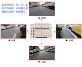 Устройство сегментации экрана автомобиля 4 HD камера Помощь после переворота, правая слепое мониторинг продвижение по службе