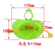 Запчасти для детского транспорта 儿童滑板车塑料车篮车筐可爱卡通童车脚踏车毛毛虫三轮四轮零配件