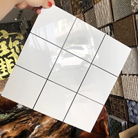 Частицы 10 см, глянцевый белый