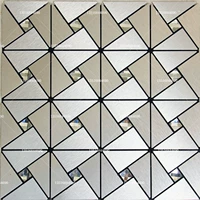 Треугольник серебряные кисти