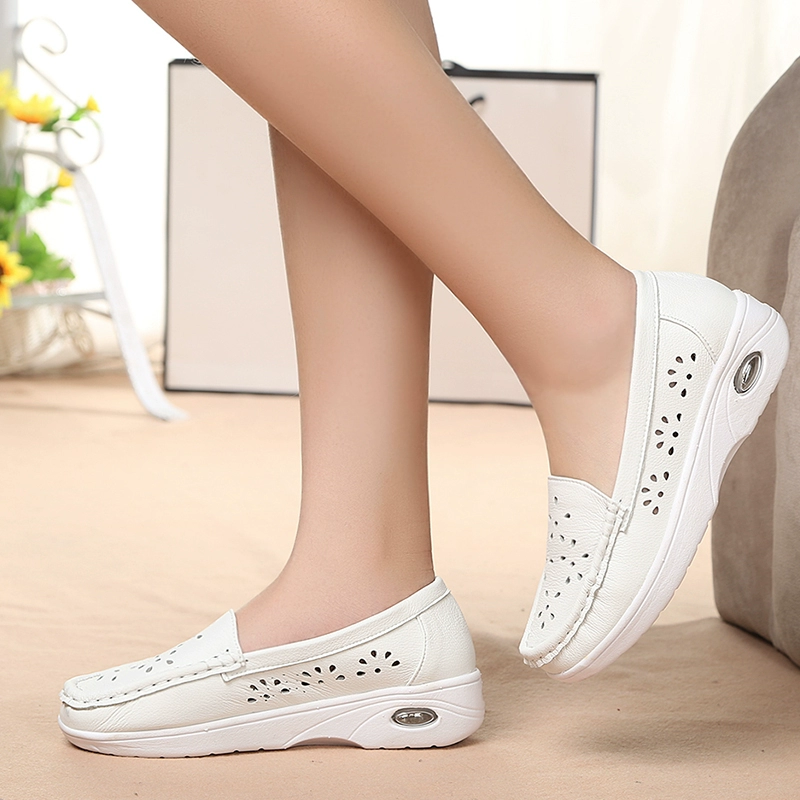 Giày dép phòng sạch phòng khám đế đệm khí êm chân giày dép y tế chống trơn trượt chống đau chân 
