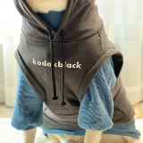 Pet Spring и осенняя одежда прилив бренд -капюшон, чтобы предотвратить размер волос, собака лабрадор золотисто -ретривер Аляска Одежда