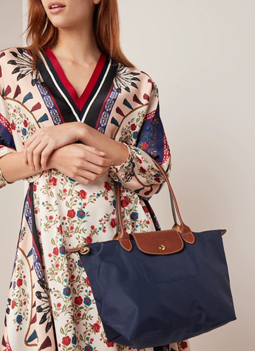 Longchamp Exquisite Classic Long -Handle Nylon рюкзак