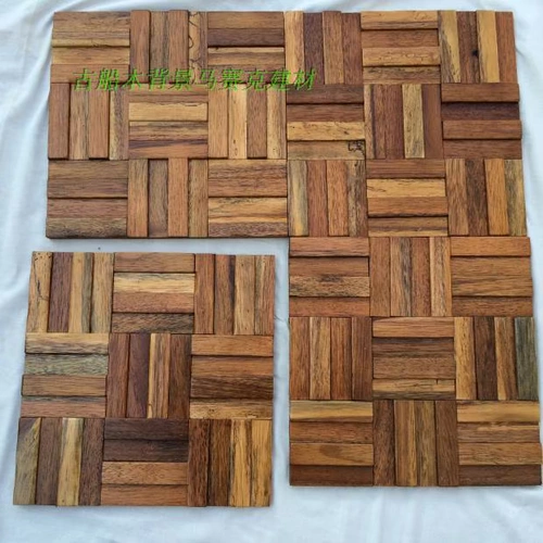 Индонезийская ананасовая сетка бревна древних кораблей Фоны Стены Деревянная домашняя завязка на стены наклейки декоративные материалы