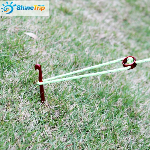 Ультра -светлый ультра -хард жесткий четырехкратный квадратный квадратный квадратный гвоздь палатка ногтя алюминиевый сплав.