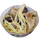 Дракон борода бамбук стрельбы, суп -суп из бобов в боба