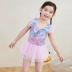 Đồ bơi trẻ em Hàn Quốc váy xẻ tà cho bé gái bikini đồ bơi hoa dễ thương cho bé gái