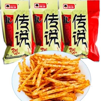 30 мешков бесплатной доставки Hao Haolong's Legendary Kidshy Spicy Food 8090 Классические ностальгические закуски