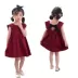 Cô gái ăn mặc mùa hè mới nữ bé không tay công chúa váy 1-4 tuổi trẻ em Hàn Quốc xếp li váy backless Váy