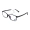 Khung kính Fila Fila khung kính siêu nhẹ thời trang dành cho nam và nữ khung cận thị FA03032 - Kính khung