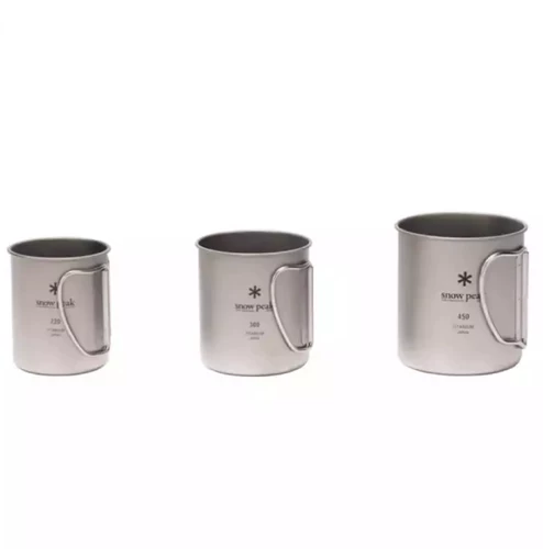 Open Openoor Opendoor -Stacking Titanium Single Double -Layer Green, синий фиолетовый складной портативная вода -кофейная крышка