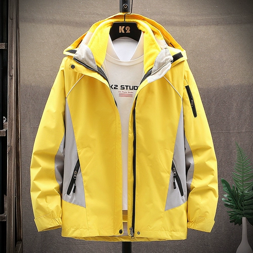 Уличная демисезонная куртка, съемный утепленный альпинистский комплект, «три в одном»