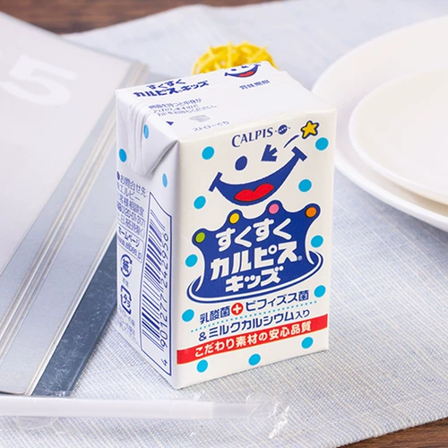 Япония импортированная кальпис, ребенок, детский детский йогуртный напиток 125 мл*24 коробки
