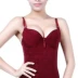 Carrie thơ quầy đích thực ba tiêu chuẩn hoàn chỉnh áo ngực liền nhau một bụng corset corset corset đỏ