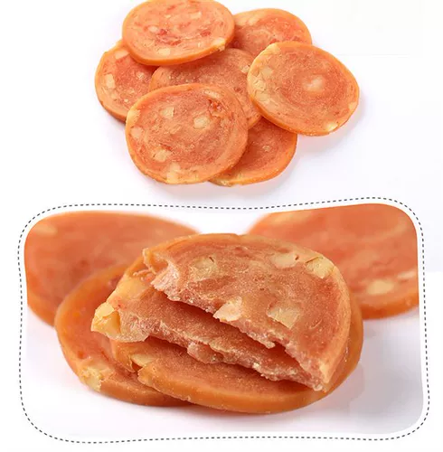 Wanpy Naughty Dog Snack Cheese Ham Round 400G Pet Pet Gog Dog Grain VIP Tedsamaya