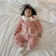 Розовая кукла, спальный мешок, боди, кукольный воротник