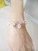 Áo HELLOKitty Hello Kitty Vòng tay pha lê trẻ em ngọt ngào Nữ đơn giản Bạn gái sinh viên Quà tặng sinh nhật - Vòng đeo tay Clasp vòng tay cartier Vòng đeo tay Clasp