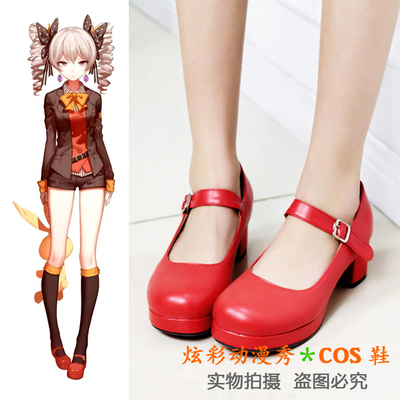 taobao agent ◆ Blasting Academy 2 Bronia Zaibk Silver Wolf's dawn cosplay shoes large size cos shoes