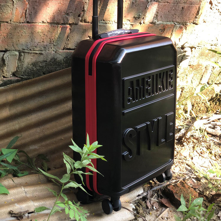 Exported to Japan, this trendy, ultra-quiet 20-inch carry-on suitcase is a popular choice among online influencers.