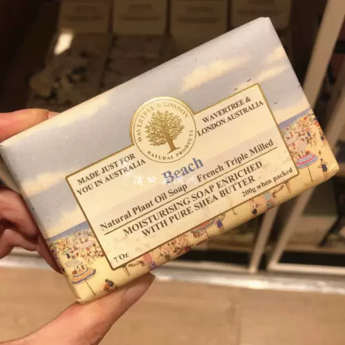 Spot Australian Vana Wavertree London Plant Plant Эфирное масло мыло 200 г купание