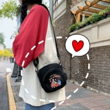 Небольшая сумка, сумка через плечо, универсальная брендовая японская сумка на одно плечо, популярно в интернете, коллекция 2023, в корейском стиле