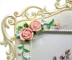 Ưu đãi đặc biệt Khung ảnh vườn đơn giản Khung nhựa châu Âu Khung hoa hồng Khung quà tặng đám cưới - Kính Kính