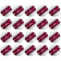 20 винный красный Supur Newling Three -Layer Ball