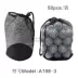 Túi golf túi golf túi lưu trữ golf phụ kiện có thể được nạp 12 25 50 quả bóng