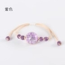 Thời gian Đá Quý Glass Ball Khô Cây Hoa Mẫu Đầy Sao Bracelet Nữ Sinh Viên Ngọt Ngào Bộ Quà Tặng Bộ Vòng đeo tay Clasp