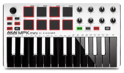 Akai Mpk Mini Mk2 Controller 25 клавишных ударов, непосредственно подключенные iPad