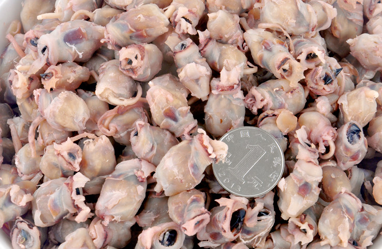 中大墨鱼嘴 目鱼嘴 鱿鱼嘴巴 新鲜 乌贼嘴 温州海鲜干货 500克