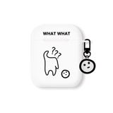 Простые и креативные новые AirPods 3 -го поколения защитная обложка Airpodspro Второе поколение подходит для Apple Hearset Case Airpods1 Generation 2 Generation Прозрачная силиконовая защитная оболочка смешная милая оболочка