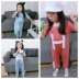 Trẻ em jumpsuit mùa hè phương thức 1 tuổi 2 phần mỏng 3 con lớn bé điều hòa không khí 4 chàng trai và cô gái 5 bé đồ ngủ 6