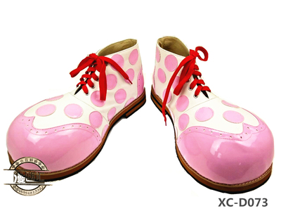 taobao agent High-end pink wave dot big head series clown shoes clown shoyes clown character played shoes XC-D073