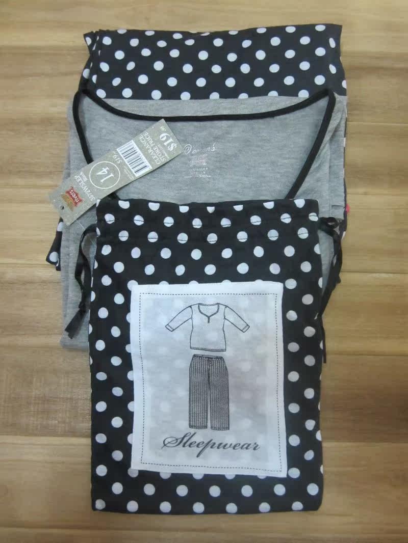 Pyjama pour femme en Coton à manches - Ref 2996983 Image 15