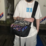 Японская брендовая нейлоновая вместительная и большая сумка для телефона в стиле хип-хоп подходит для мужчин и женщин