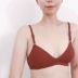 Cô gái áo ngực Nhật Bản chủ đề bông đồ lót mặc bikini áo ngực tam giác cup sexy phần mỏng không có vòng thép áo ngực nhỏ nữ