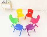 Столы и стулья детского сада и стулья толстые пластиковые задние стулья Пластиковый стул детский стул для взрослых