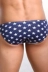WOXUAN Star Flag Quần lót eo thấp Sexy Skinny Túi lớn cho nam giới Tóm tắt do lot nu Vòng eo thấp