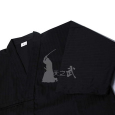 Форма для Кендо 天之武 夏用剑道服快干条纹上衣黑白红可选 轻薄吸汗透气日本剑道