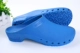 Piya giày bảo hộ axit và kiềm TPE chống trượt và chịu nhiệt độ cao mới Giày thí nghiệm giày phẫu thuật 20052 dép tĩnh điện xanh dép tĩnh điện xanh