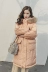 Chống mùa giải phóng mặt bằng chic bông quần áo bf của phụ nữ phần dài kích thước lớn lỏng mùa đông quần áo Harajuku xuống áo khoác áo khoác áo khoác